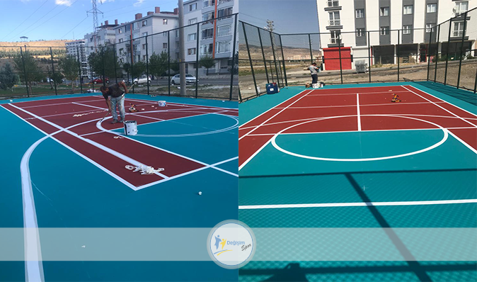 Ankara Sincan Belediyesi Spor Zemin Projesi