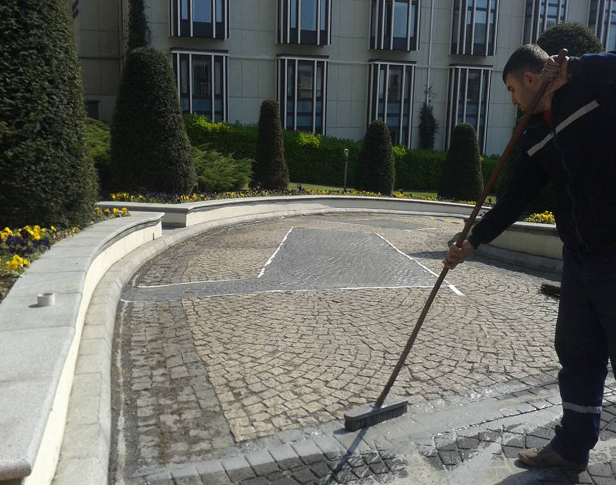 Desenli-Renkli Asfalt Kaplama 035
