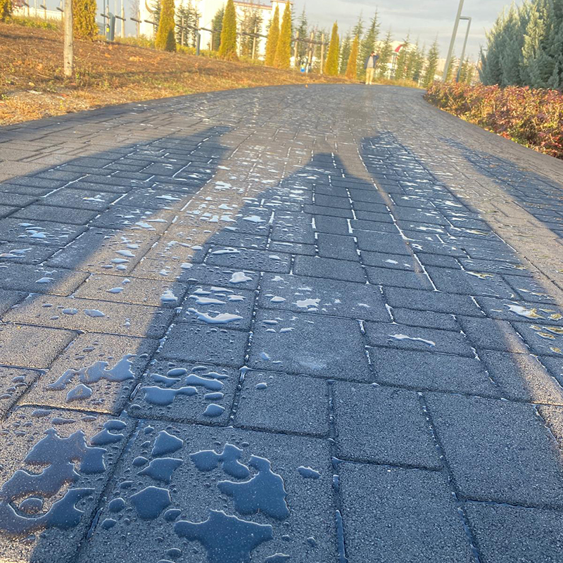 Desenli-Renkli Asfalt Kaplama 042